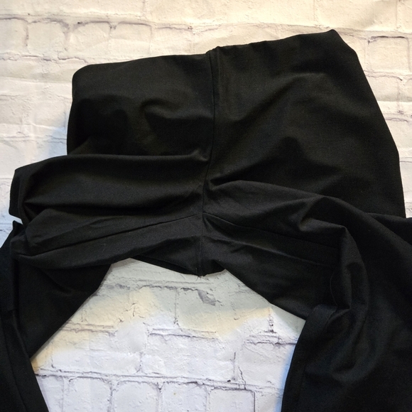 Chicos Size:1 Black Straight Leg Stretch Pants - Picture 5 of 8